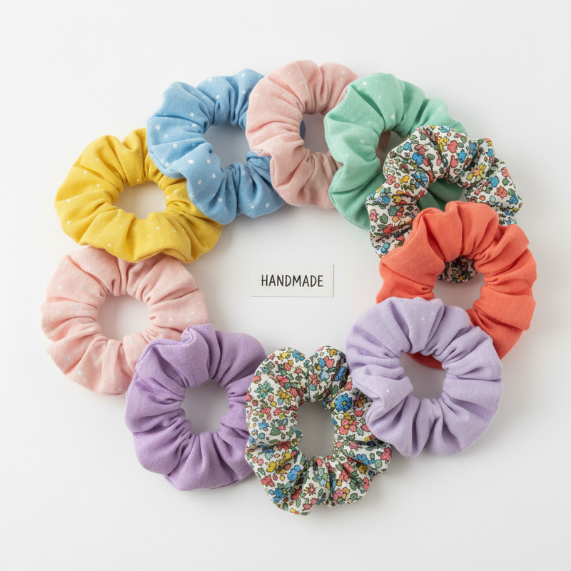 Cotton Scrunchies
