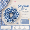 Kinzip Threads Handmade Cotton Scrunchies – Blue
